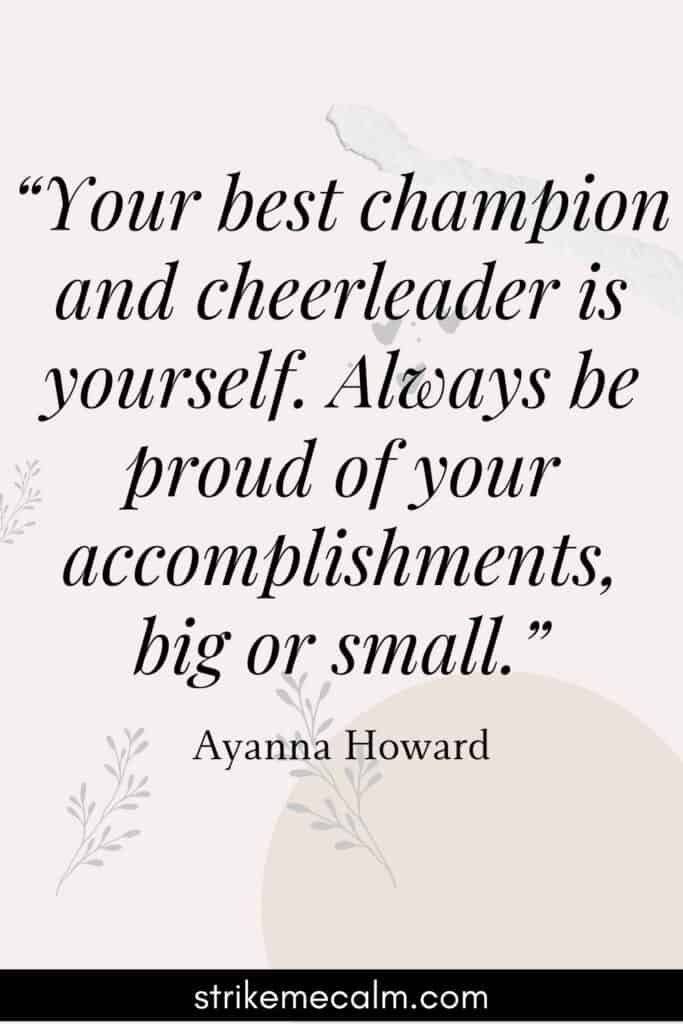 be proud of yourself quotes