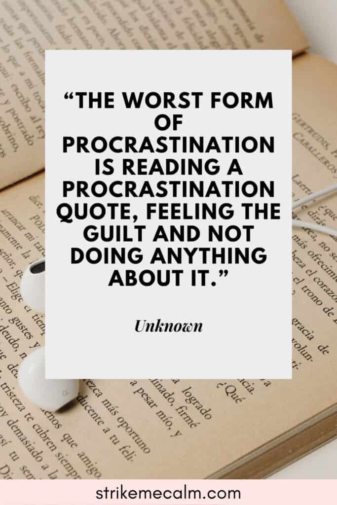 procrastination quotes funny 