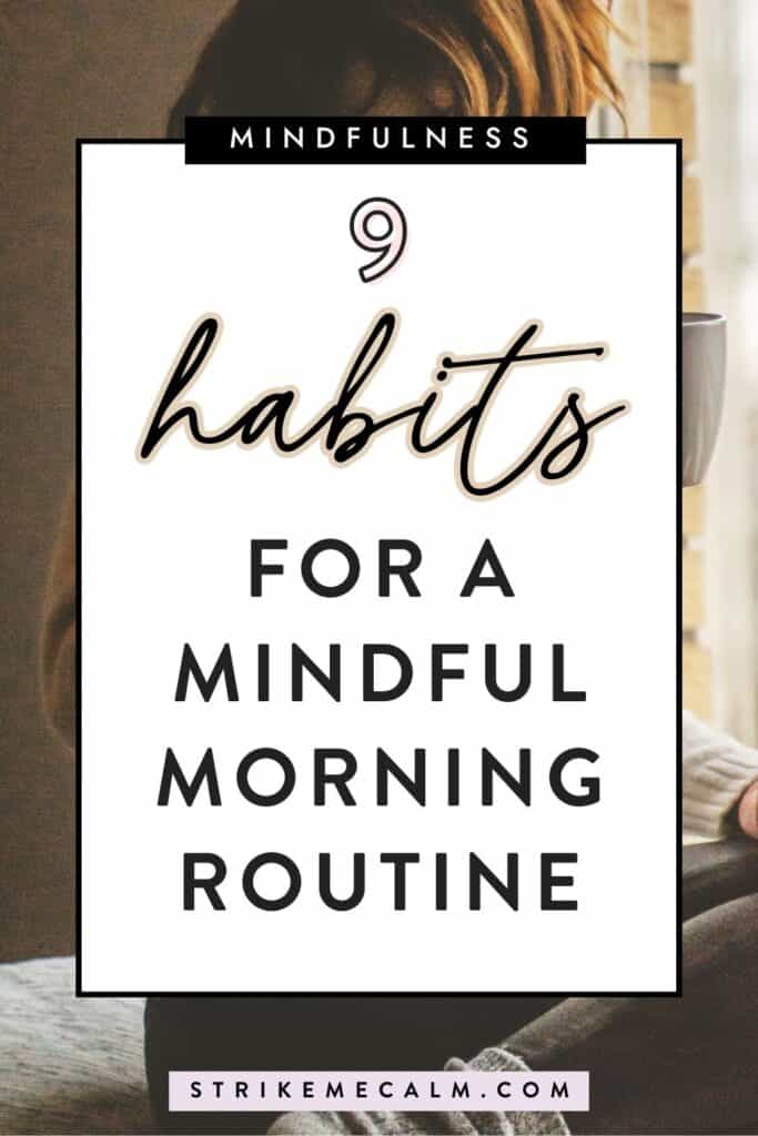 mindfulness morning routine