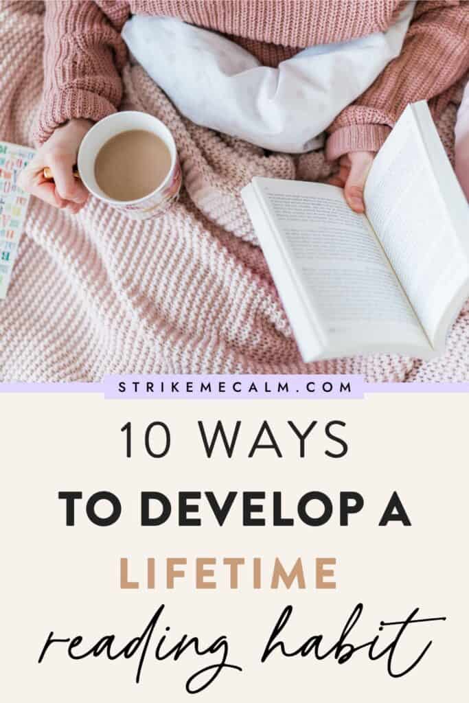 how to develop a reading habit