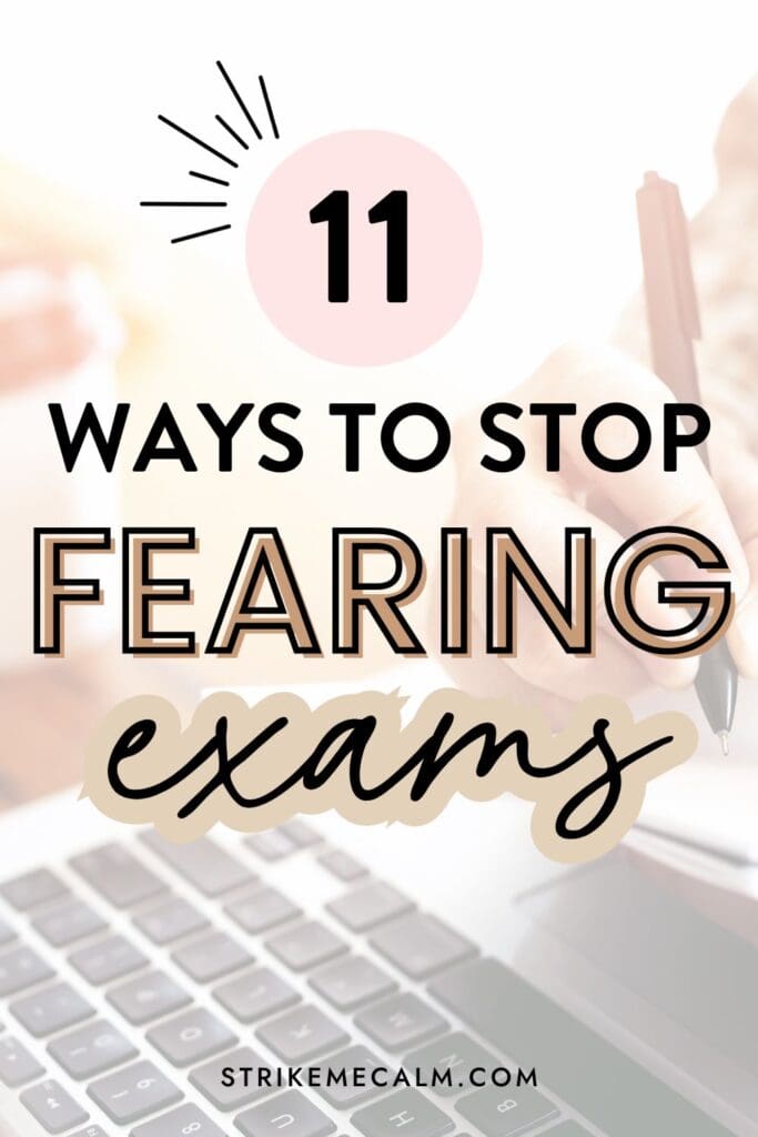 how to overcome exam fear