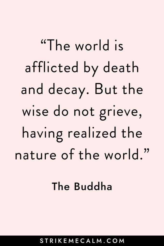 Buddhist quotes on change