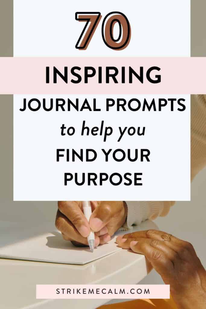 journal prompts for self-discovery